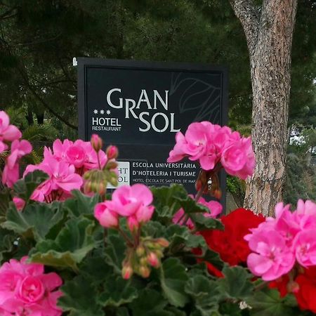 Gran Sol Hotel Sant Pol De Mar Eksteriør billede